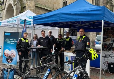 Fahrradsicherheit und Polizeizusammenarbeit